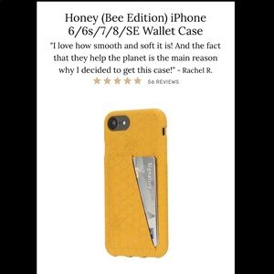 Pela compostable wallet phone case (bee edition)